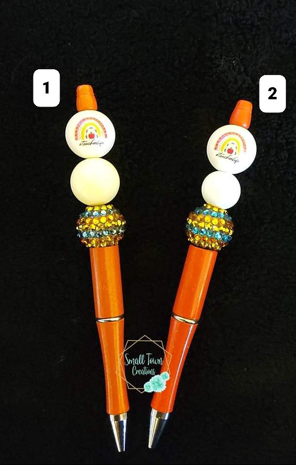#teacherlife Beaded Pen