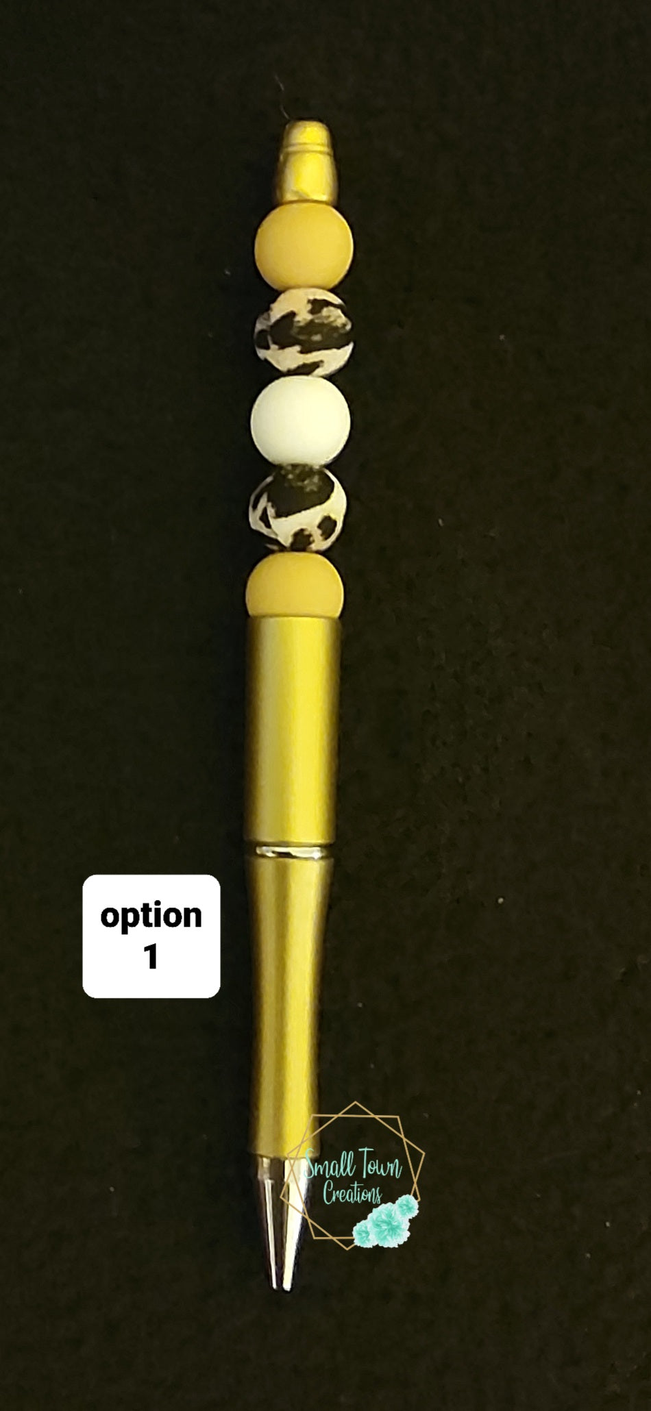 Cheetah Beaded Pen