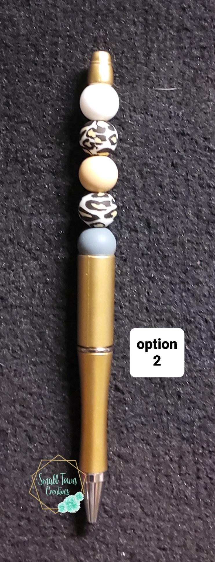 Cheetah Beaded Pen