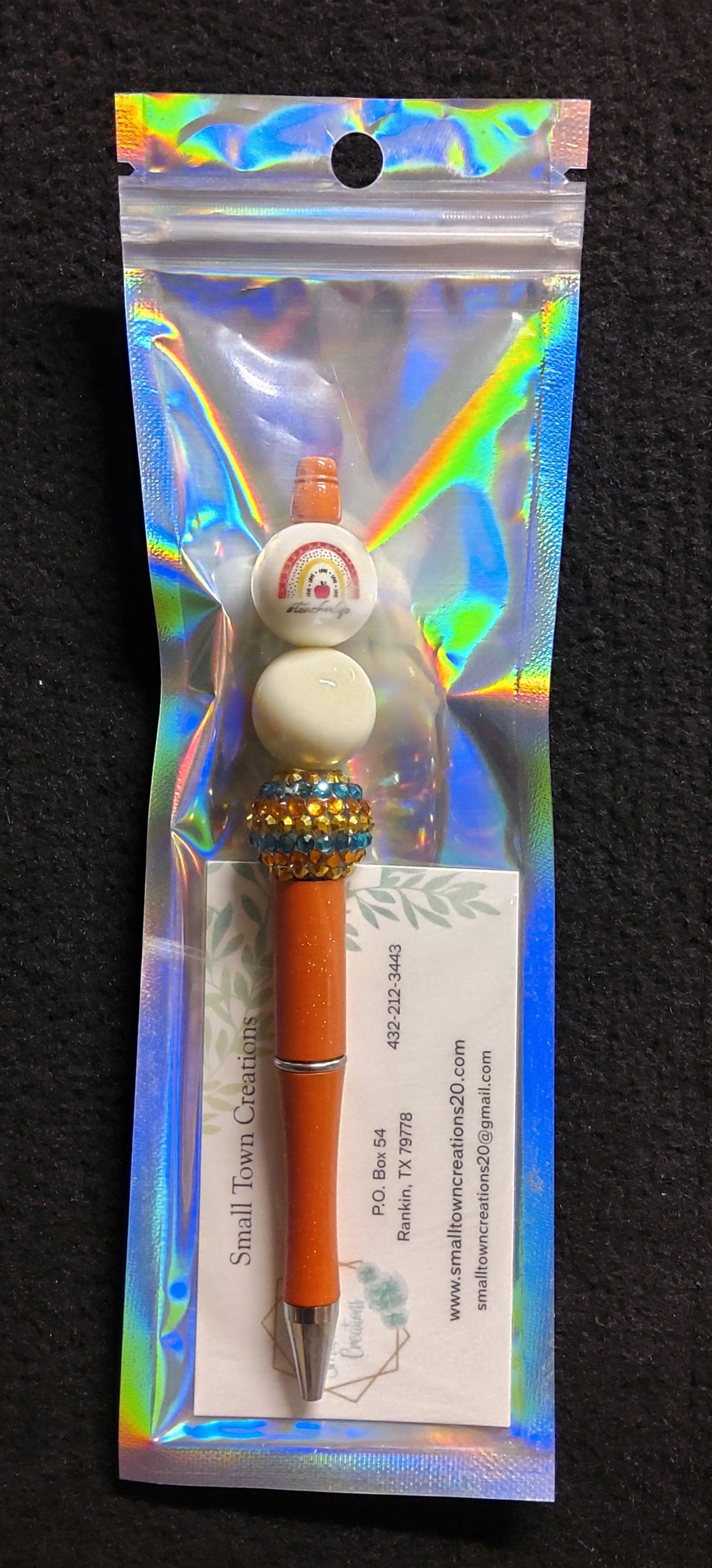 #teacherlife Beaded Pen