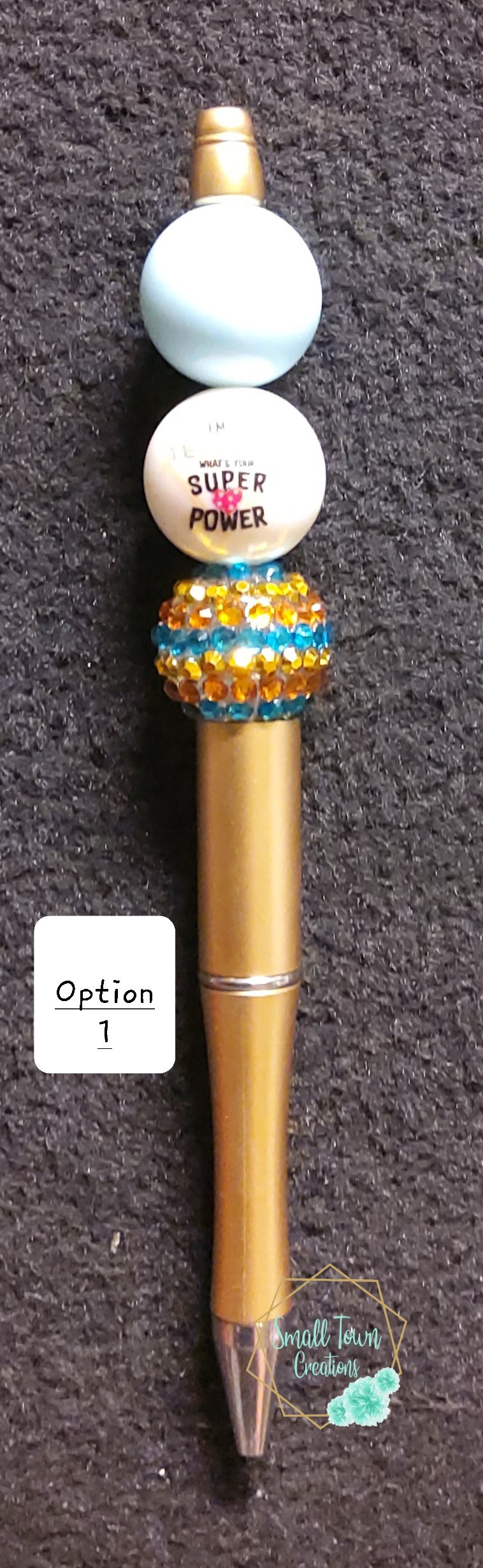 I'm a Teacher Beaded Pen