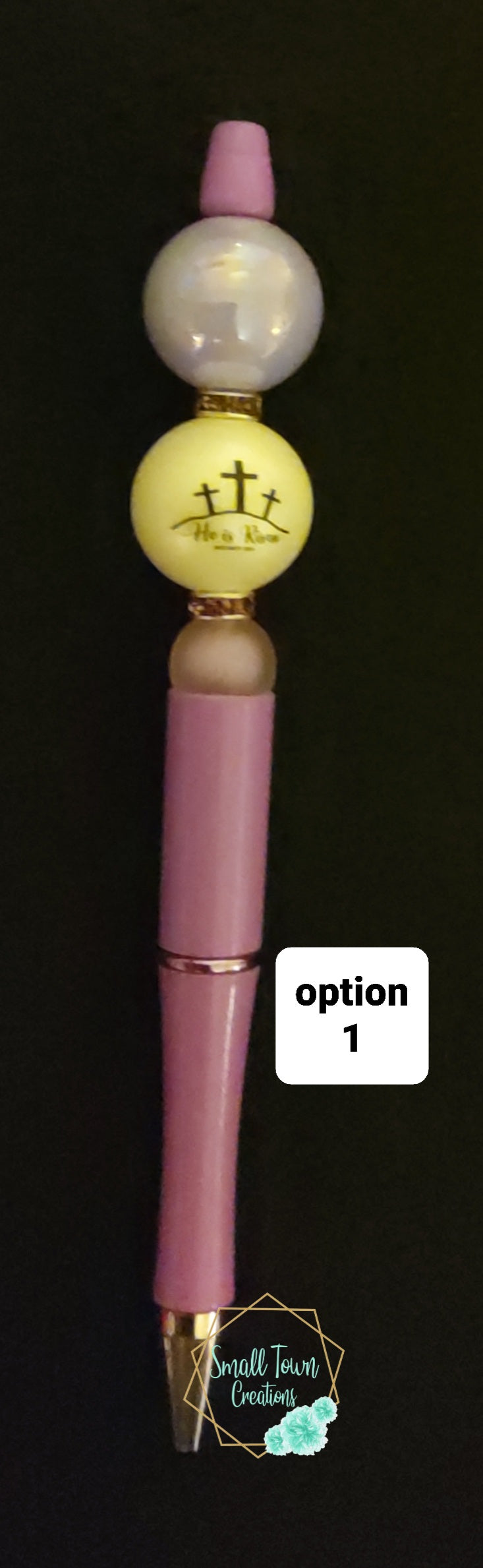 He is Risen Beaded Pen
