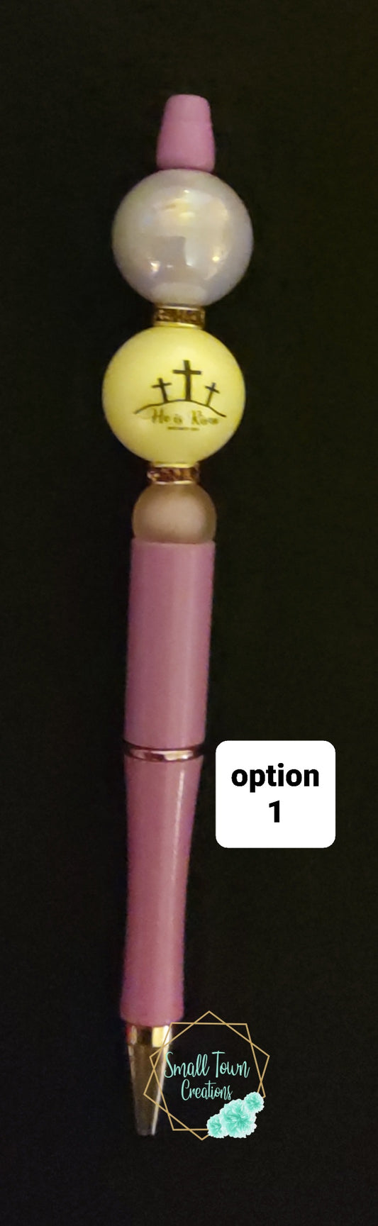 He is Risen Beaded Pen