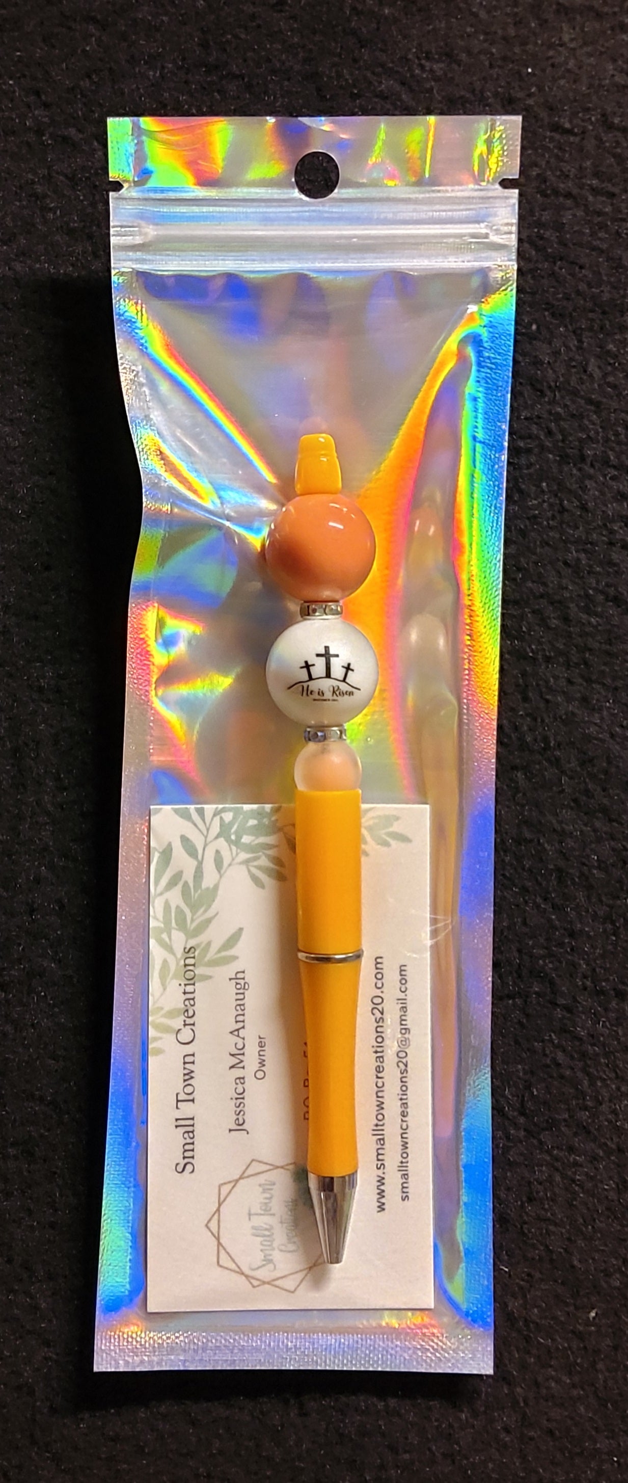He is Risen Beaded Pen