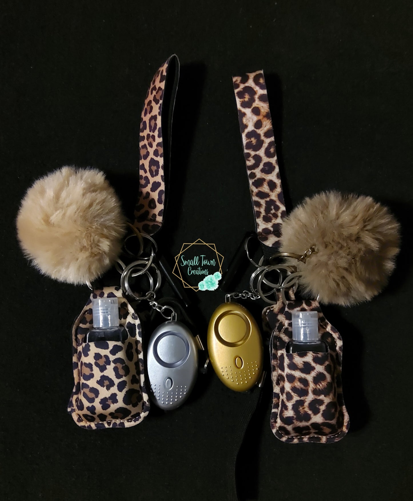 Cheetah Print Keychain