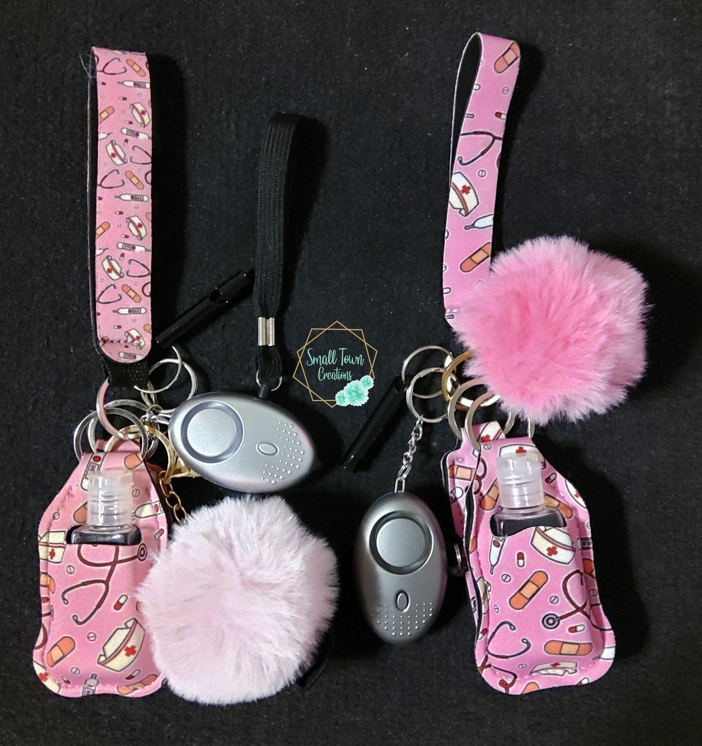Pink Nurse Adult Keychain