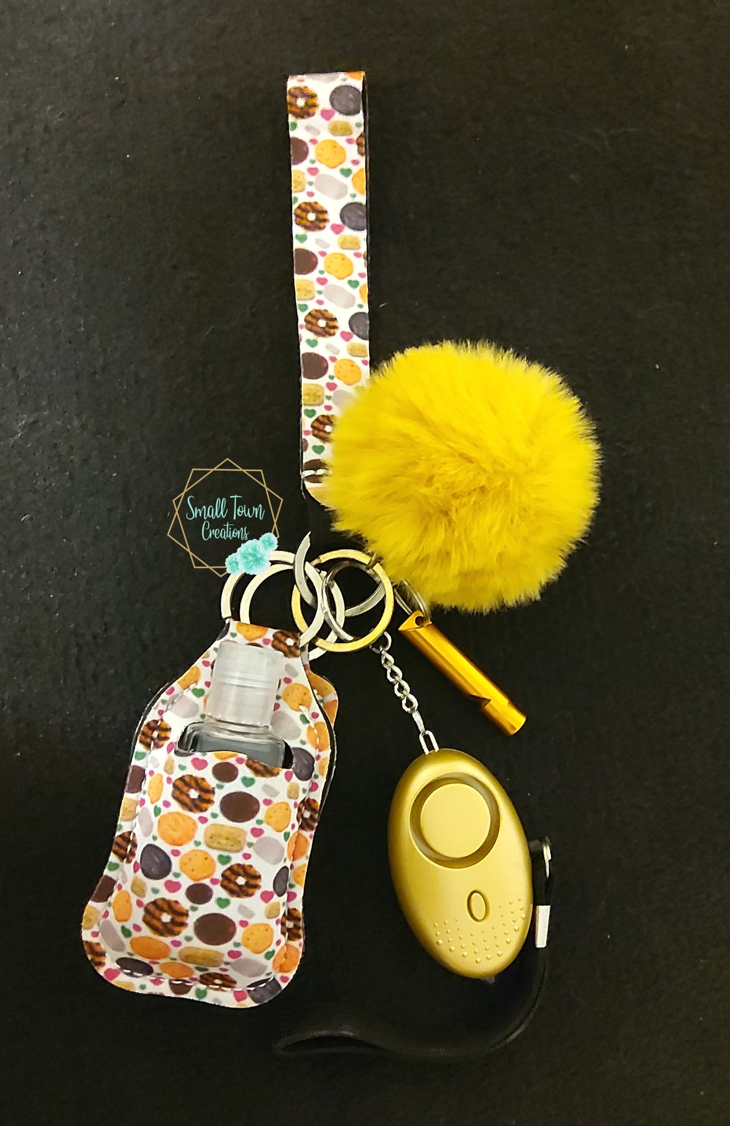 Donut Adult Keychain
