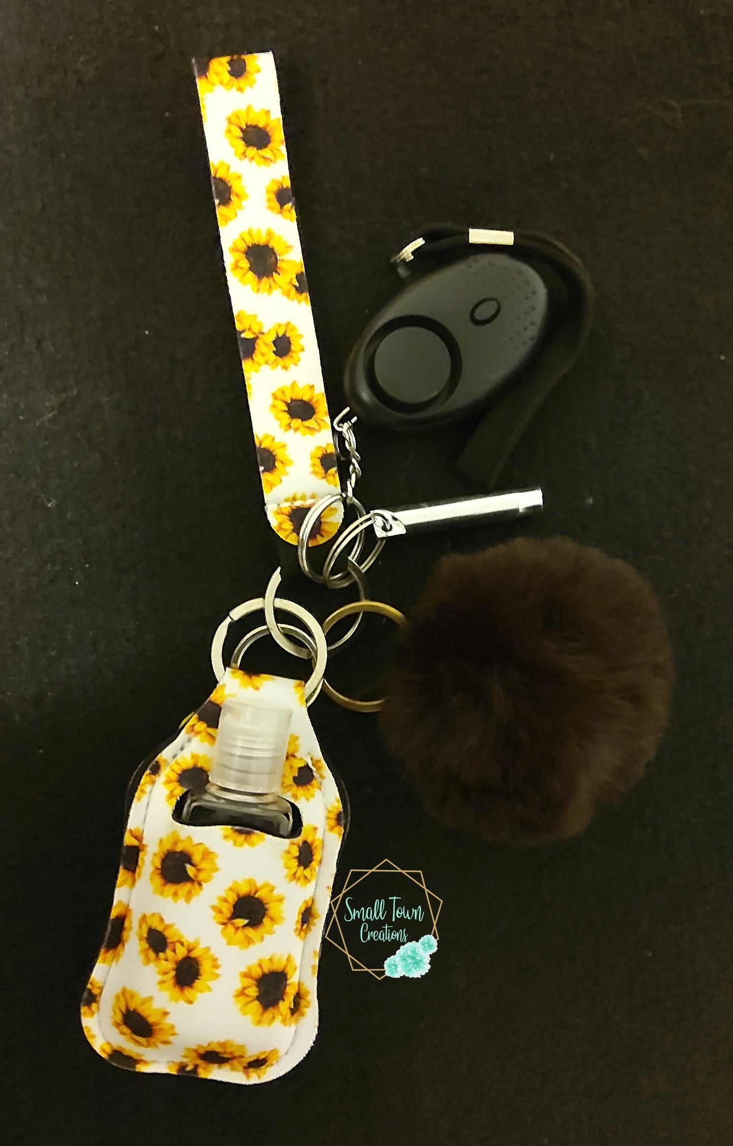 Sunflower Keychain-Option 1