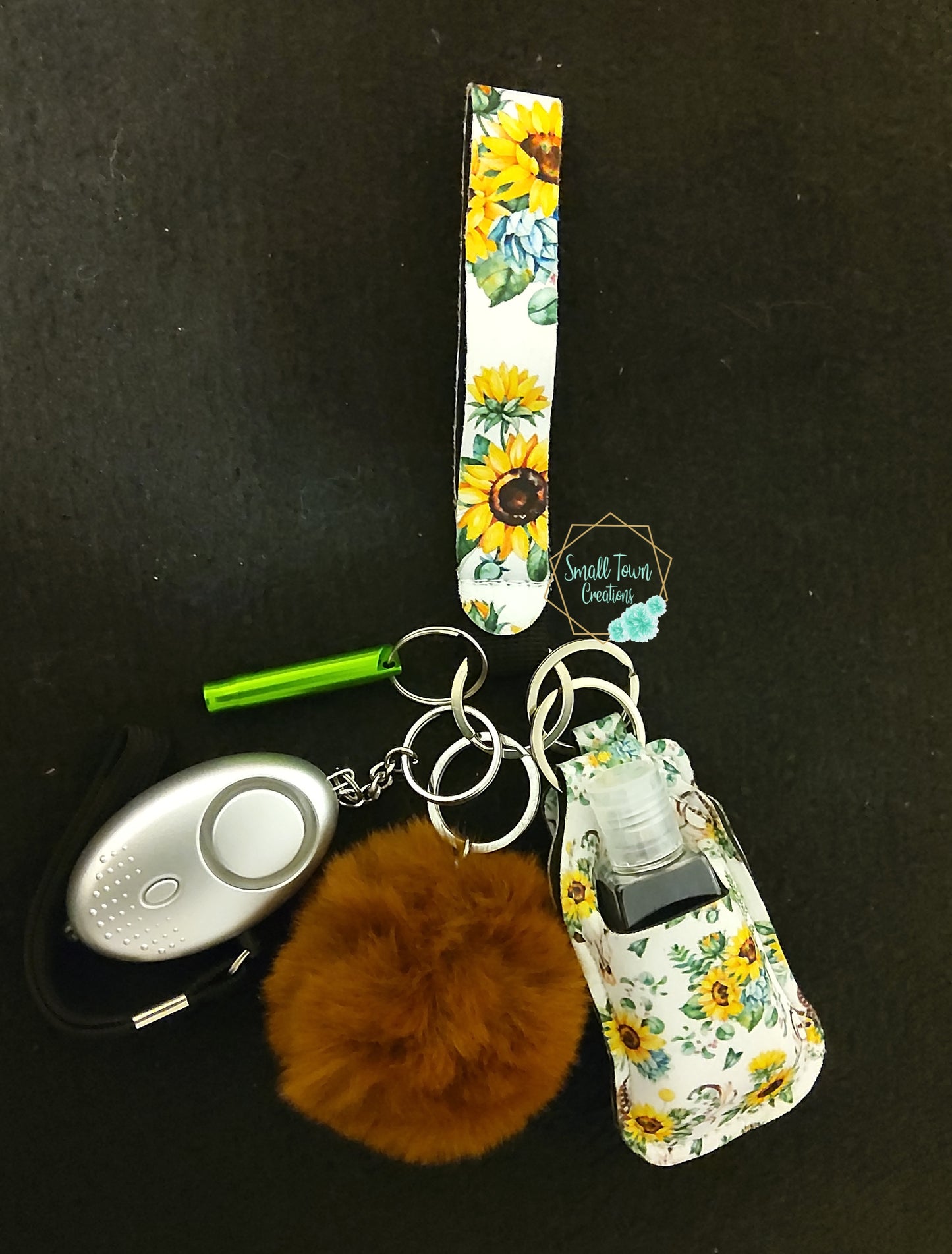 Sunflower Keychain-Option 2