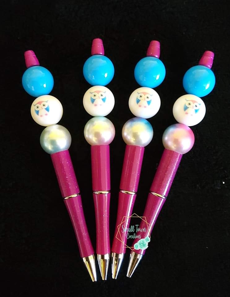 Owl Beaded Pen